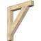 Ekena Millwork Traditional Block Rough Sawn Bracket, Douglas Fir, 6"W x 40"D x 44"H BKT06X40X44TRA05RDF - alternate 1